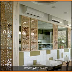 Wooden Jaali screens 1